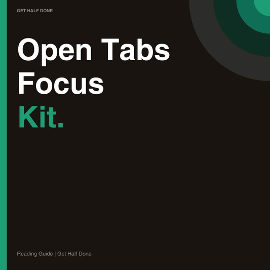Open Tabs Focus Kit by GHD